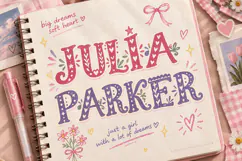 Bellunora: The Girly Font That Turns Plain Text Into Art Product Image 2