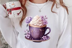 Christmas Hot Cocoa Sublimation Clipart, Christmas PNG Product Image 2