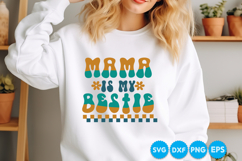 Mother's day retro SVG Design, Mom design Product Image 2