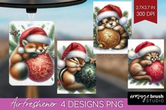 Christmas Animals Air Freshener PNG - Cute Christmas PNG Product Image 1