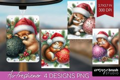 Christmas Animals Air Freshener PNG - Cute Christmas PNG Product Image 1