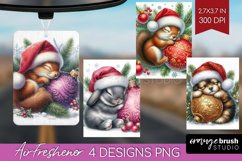 Christmas Animals Air Freshener PNG - Cute Christmas PNG Product Image 1
