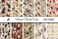 Seamless Digital Paper Pack| Abstract Neutral Boho Abstract Product Image 3