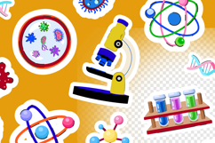 Hand Drawn Science and Biology Clipart Laboratory Product Image 4