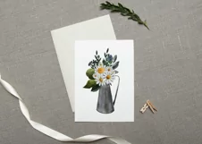 Daisies clipart|Sublimation design|Flower bouquet PNG Product Image 3