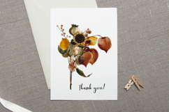 Hand-Painted Autumn Floral Watercolor Bouquet Product Image 10