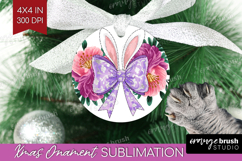 Coquette Easter Ornament PNG - Easter PNG Sublimation Product Image 1