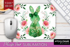 Coquette Easter Mouse Pad Sublimation - Easter Mousepad PNG Product Image 1