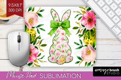 Coquette Easter Mouse Pad Sublimation - Easter Mousepad PNG Product Image 1
