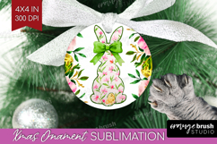Coquette Easter Ornament PNG - Easter PNG Sublimation Product Image 1