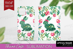 Coquette Easter Phone Case PNG - Easter Case PNG Sublimation Product Image 1