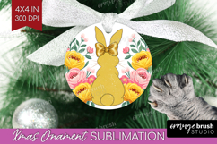 Coquette Easter Ornament PNG - Easter PNG Sublimation Product Image 1