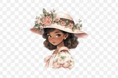 Cottagecore Ebony Girl Sublimation Product Image 3