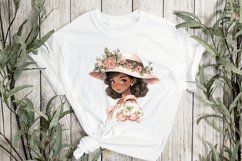 Cottagecore Ebony Girl Sublimation Product Image 2