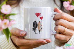 Couples, Hearts, Bouquets Valentine Cliparts Product Image 4