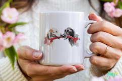 Couples, Hearts, Bouquets Valentine Cliparts Product Image 2