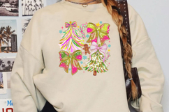 Colorful Christmas Tree Sublimation, Christmas Png Product Image 2