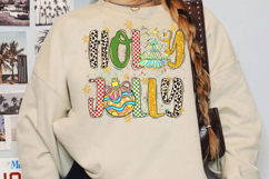 Holly Jolly Christmas Sublimation, Christmas Png Product Image 5