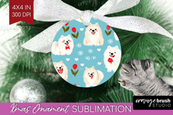 Cute Dog Ornament PNG - Chibi Puppy PNG Sublimation Product Image 1