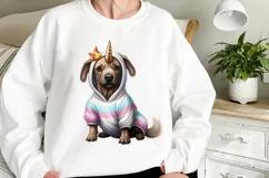 Cute Unicorn Costume For Dogs, Unicorn Watercolor Product Image 2