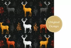 Deer Tumbler Wrap Design, Deer Sublimation Tumbler PNG Product Image 2