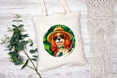 Cute Dog Illustration, Cavalier King Charles Spaniel PNG Product Image 2