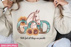 With God, All Things Are Possible PNG Product Image 2