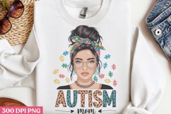 Autism mom PNG, Autism Sublimation PNG Product Image 2