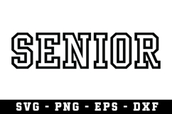 Senior Svg Design | Svg cut files Product Image 1