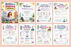 Mindfulness & Happiness Workbook Kdp interiors Product Image 2