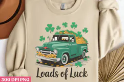 Loads Of Luck PNG, St Patricks Day Sublimation PNG Product Image 2