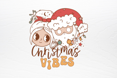 Retro Christmas Tshirt SVG Product Image 2