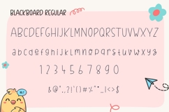 BlackBoard - Family Handwritten Font Product Image 2