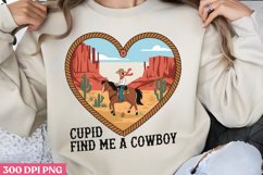 Cupid, Find Me a Cowboy PNG Product Image 2