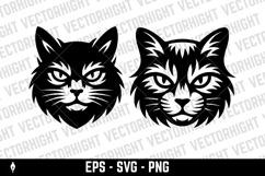 Vector logo of face of a cat or lynx Product Image 2