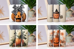 Halloween Pumpkins Tumbler Bundle, Magic Tumbler Sublimation Product Image 2