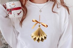 Christmas Origami Style Sublimation, Christmas PNG Product Image 2