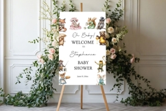 Baby Shower Welcome Sign Template 189 Product Image 2