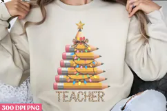 Teacher PNG, Retro Teacher Sublimation PNG Product Image 1