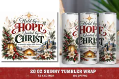 Jesus Brings Calmer Christmas PNG, Breathe Deep Christian Ch Product Image 1