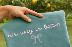 His way is better SVG PNG Trendy Jesus Shirt PNG Christian Product Image 5