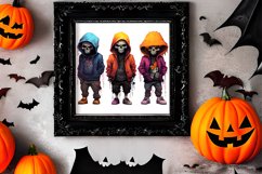 Funny Halloween Sublimation Clipart, Funny Halloween PNG Product Image 2