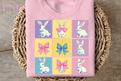 Happy Easter PNG Coquette Easter Bunny, Easter Bunny Product Image 2