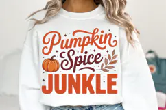 Pumpkin Spice Junkle Svg | Thanksgiving Svg | Shirt Svg Product Image 1