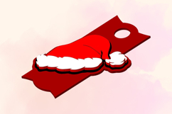 Stl File, Santa Hat 40 OZ Tumbler, 3D Printinting Product Image 2