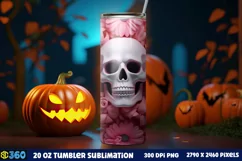 Halloween Tumbler Sublimation Wraps, Tumbler Halloween Product Image 2