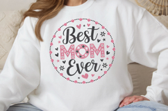 Best mom ever PNG, Mothers Day Sublimation PNG Product Image 2