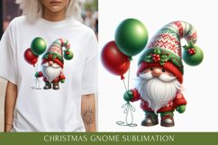 Christmas gnome sublimation, Christmas gnomes clipart bundle Product Image 4