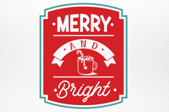 Vintage Christmas Sign SVG Product Image 2