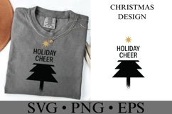 Holiday Cheer Svg | Christmas svg | Shirt Svg Product Image 3